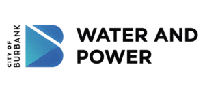 Lennox Spring Promotion - City of Burbank Water and Power Logo, Link leading to the Rebates page for the city of Burbank.