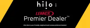 Banner showcasing Hilo Aire as a Premier Dealer, highlighting their status as an authorized and trusted provider of high-quality HVAC systems. The image features the Premier Dealer logo and emphasizes Hilo Aire's commitment to offering top-tier products and exceptional service.